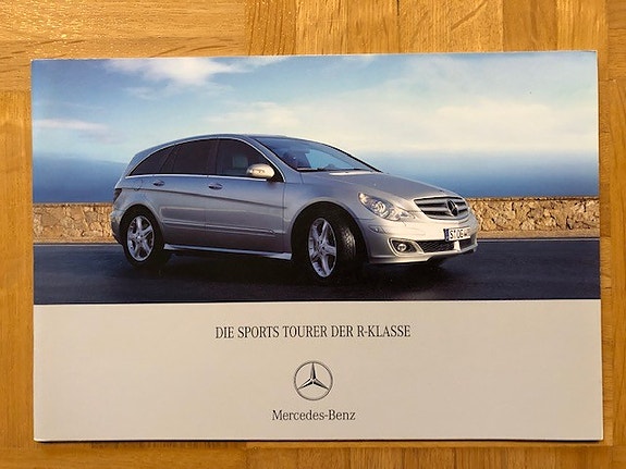 Esite Mercedes R-sarja W251 2005 2006 R-luokka R 320 CDI, R 350, R 500