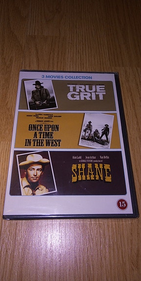True Grit / Once Upon A Time In The West / Shane (Uusi) DVD