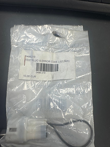 Arctic cat test plug&error code