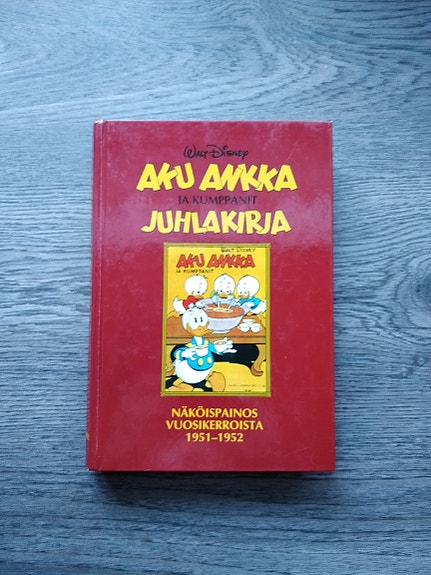 Aku Ankka näköispainos vsk. 1951-1952