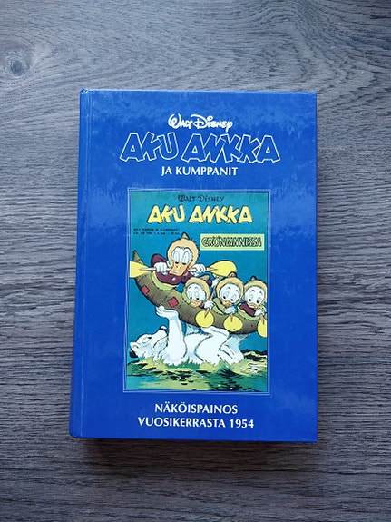 Aku Ankka näköispainos vsk. 1954