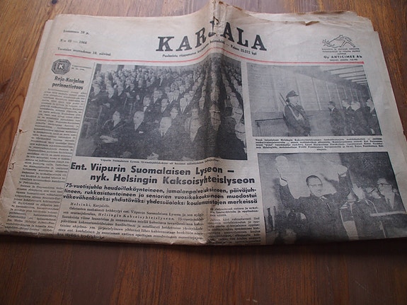 karjala sanomalehti. v 1966