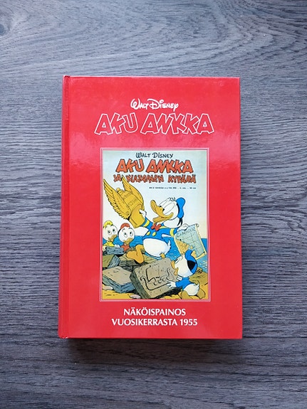 Aku Ankka näköispainos vsk. 1955