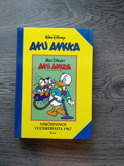 Aku Ankka näköispainos vsk. 1967 osa 2