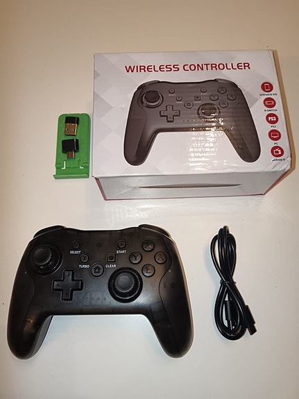 Langaton Pro ohjain PS3, PS4, PC, Nintendo Switch, Tesla