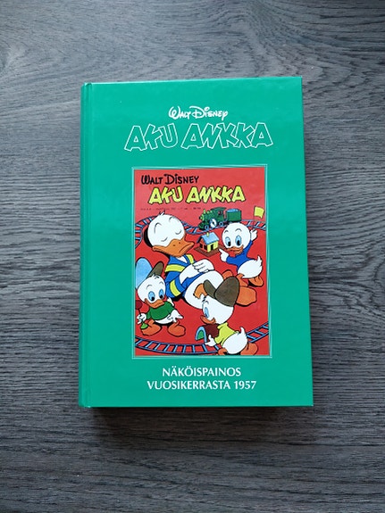 Aku Ankka näköispainos vsk. 1957