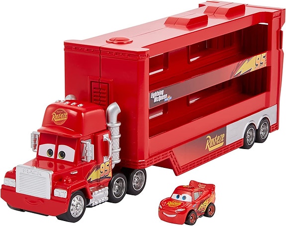 Disney Cars Lightning McQueen mini autojen kuljetusauto UUSI