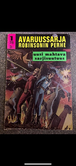 Avaruussarja Robinsonin perhe nro 1 vuodelta 1978