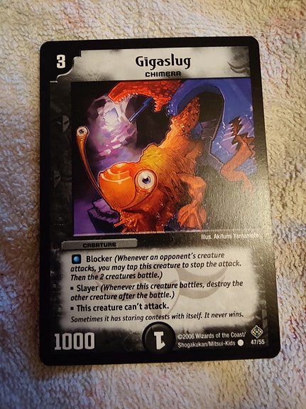 Duel masters Gigaslug -kortti 2