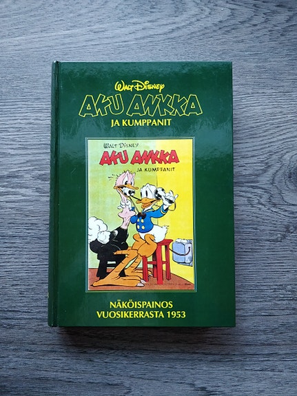 Aku Ankka näköispainos vsk. 1953