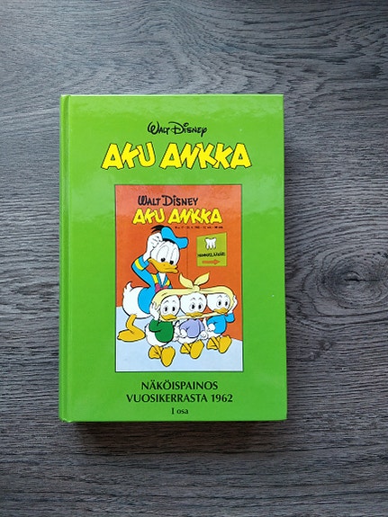 Aku Ankka näköispainos vsk. 1962 osa 1