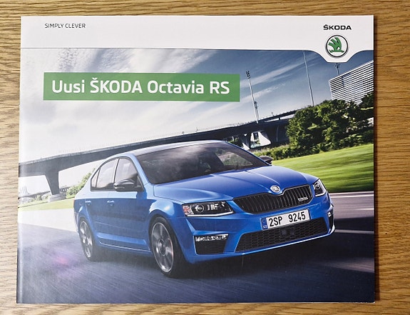 Škoda Octavia RS -esite 2013