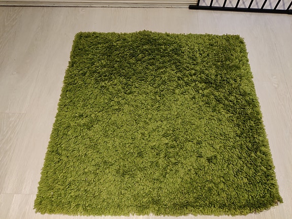 Vihreä Ikea matto