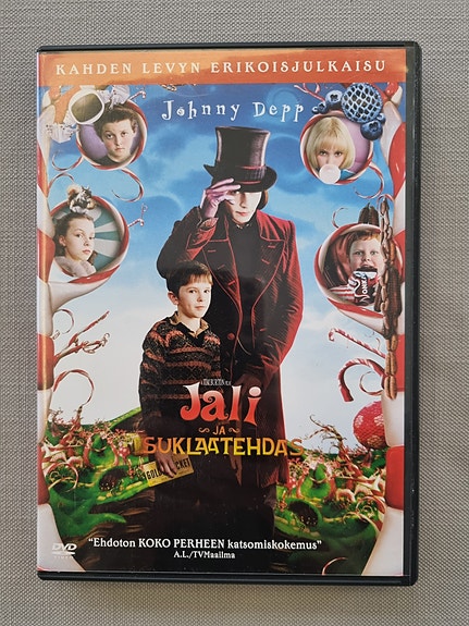 DVD Jali ja suklaatehdas