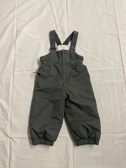 Harmaat toppahousut 80 cm