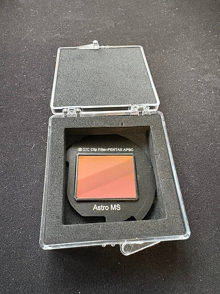 STC Astro-MS clip filter Pentaxille