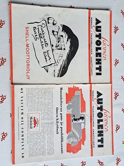 Suomen Autolehti, teknillis - taloudellinen ammattilehti 1940