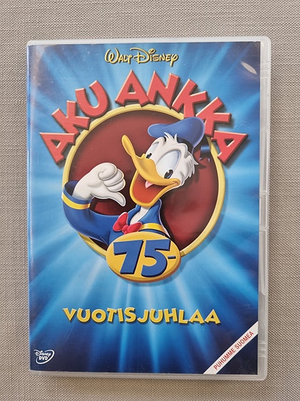 DVD Aku Ankka 75-vuotisjuhlaa