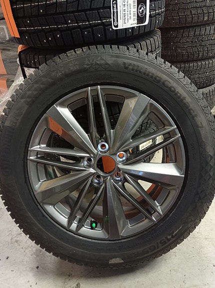 4kpl Citroen DS4 17" alut ja Continental kitkat 215/65R17