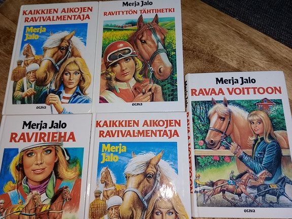 Merja Jalon Haavikko -kirjasarjan kirjoja
