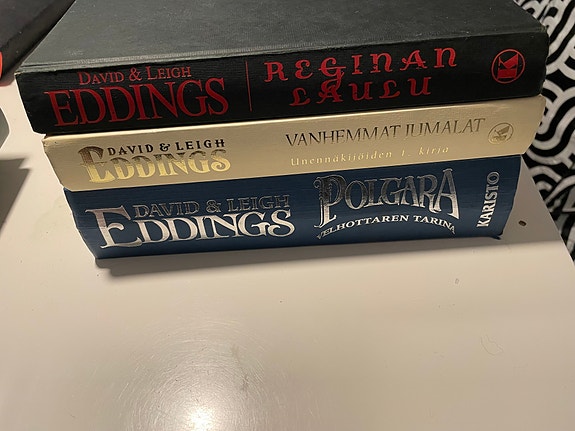 David and Leigh Eddings kirjat 3kpl