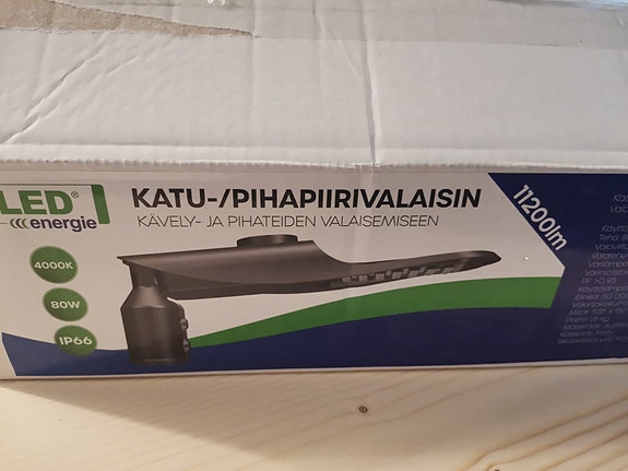 Uusi Led Energie katuvalaisin 80W 11200lm 4000K IP66