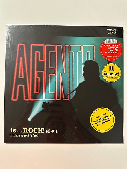 Agents is …Rock! PUNAINEN LP