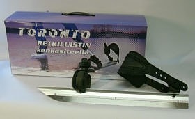 Toronto retkiluistin kenkäsiteellä