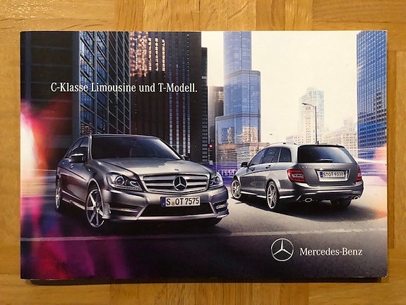 Esite Mercedes-Benz C-sarja W204 S204 facelift vuodelta 2011