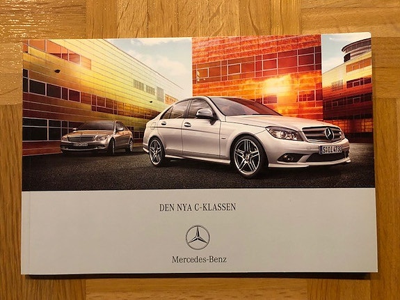 Esite Mercedes-Benz C-sarja W204 2007 100 sivua ruotsi