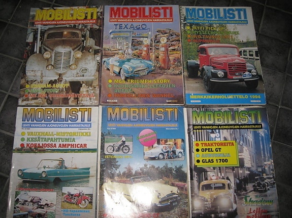 MOBILISTI - LEHTI 6 KPL VUOSIKERTA 1994