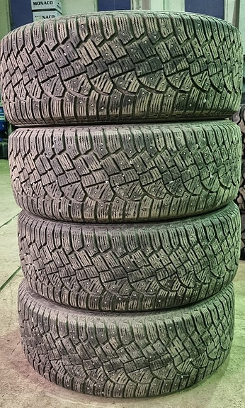 235/55R18 Continental nastarengas 4kpl