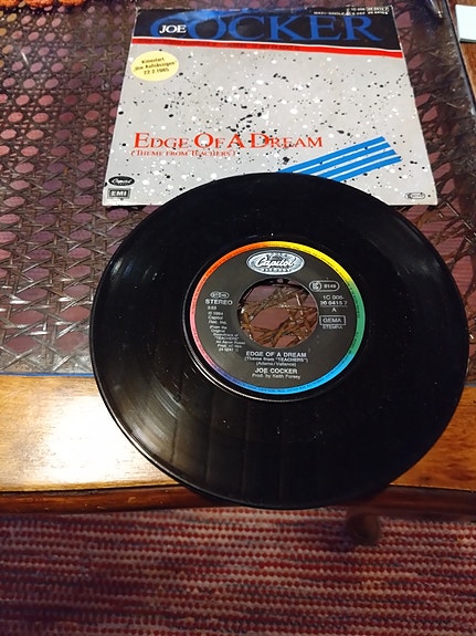 Joe Cocker 7" Edge of a dream/Tempted