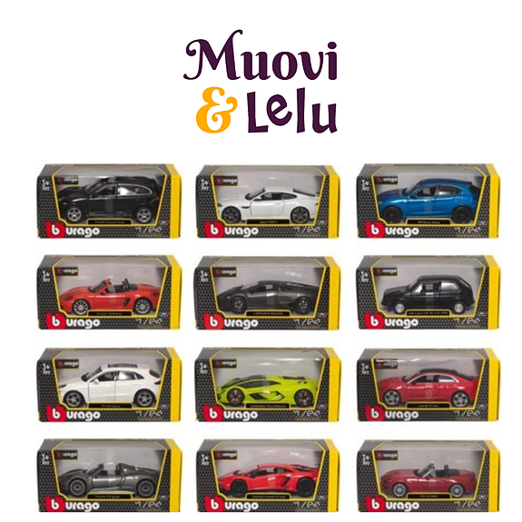Burago auto 1:24 keräilyauto erilaisia 21,90 €