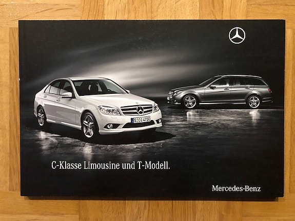 Esite Mercedes C-sarja W204 S204 2009 2010 myös C 63 AMG