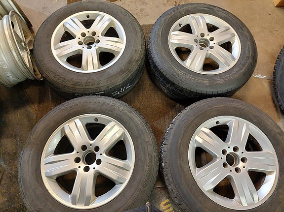 MB 8.5x17" 5x112 vanteet ja Kormoran 235/65R17 renkaat 4kpl