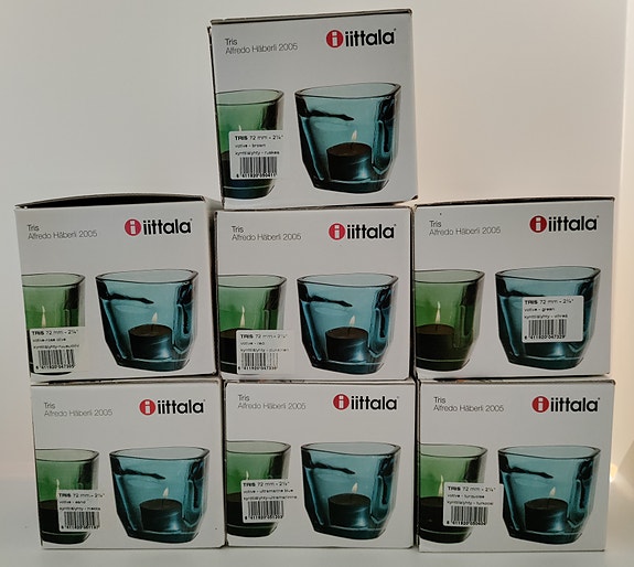 Iittala käyttämätln Tris kynttilälyhty 7 ei väriä