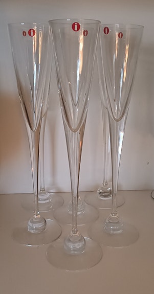Iittala Aurora kuohuviinilasi 6kpl