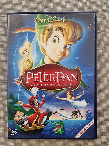 DVD Peter Pan juhlajulkaisu