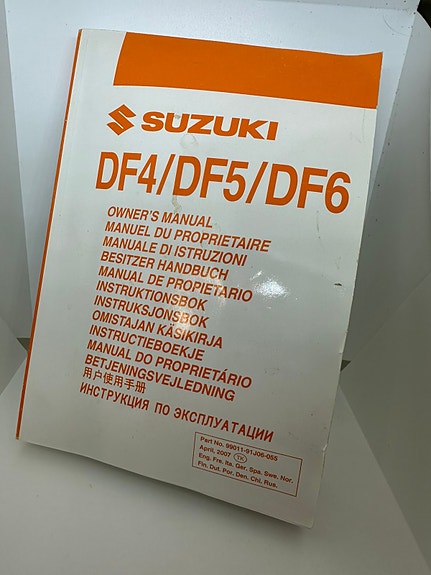 Suzuki 4hv, 5hv ja 6hv perämoottorin käyttöohjeet