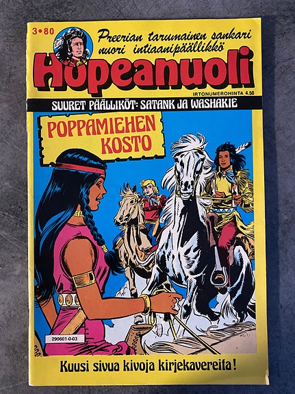 Hopeanuoli 3/80