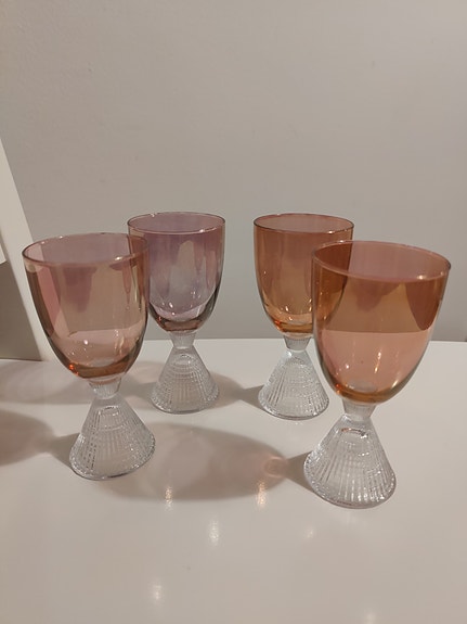 Iittala Tapio Wirkkala Briljant  snapsilasi 4 kpl.