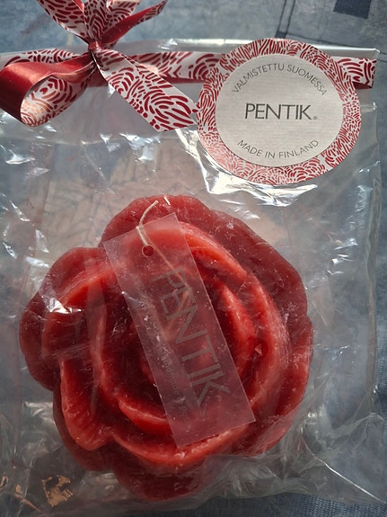 Pentikin kynttilät Pioni ja Sydän