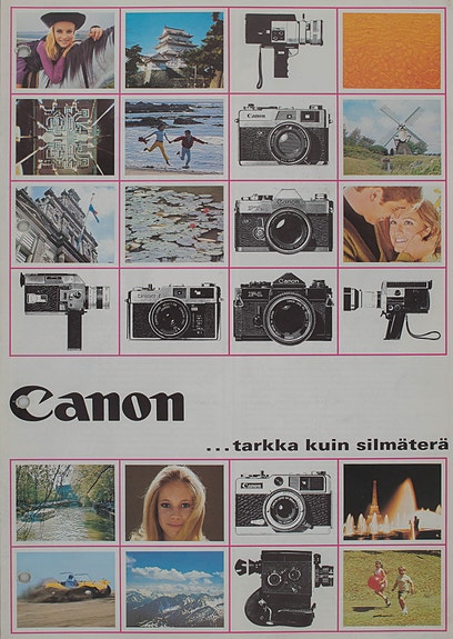 Canon ...tarkka kuin silmäterä