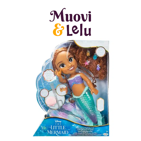 Ariel-nukke 38 cm laulava Little Mermaid 89,00 €