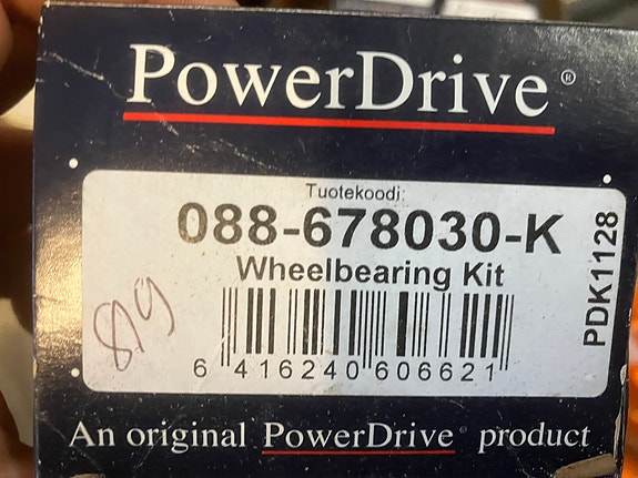 Ford Focus I/Fiesta/Mazda 2 Takapyöränlaakeri 98-07