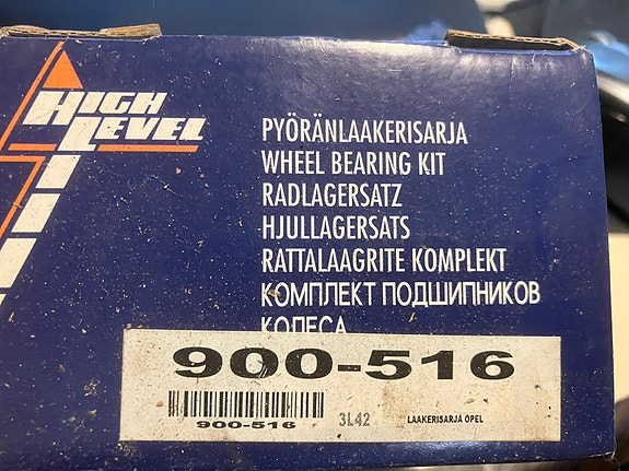 Opel Astra-F/Corsa-B/Tigra/Vectra-A Etupyöränlaakeri FAG 93-01