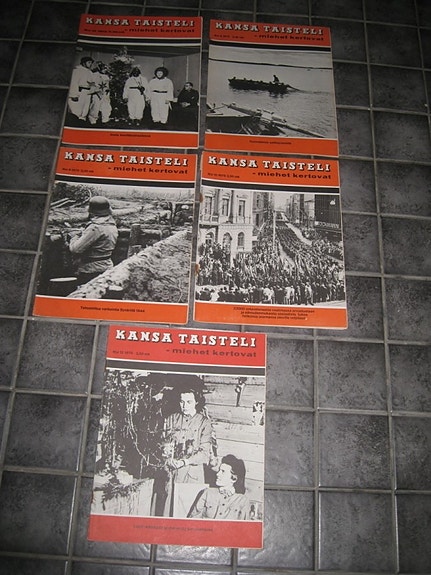 Kansa taisteli - lehdet 5 kpl