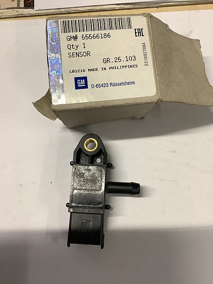 55566186 pakokaasupaine anturi Chvrolet ,Opel
