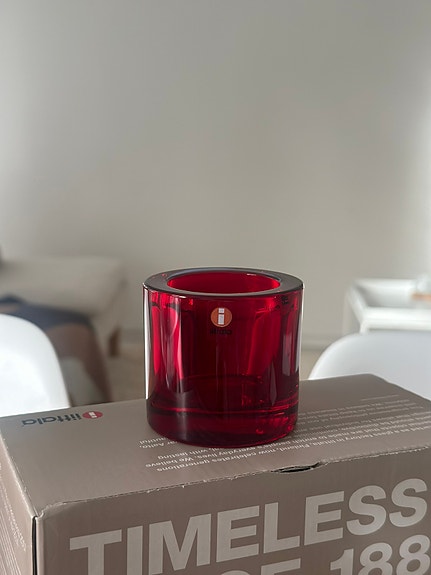 Iittala tuikku punainen